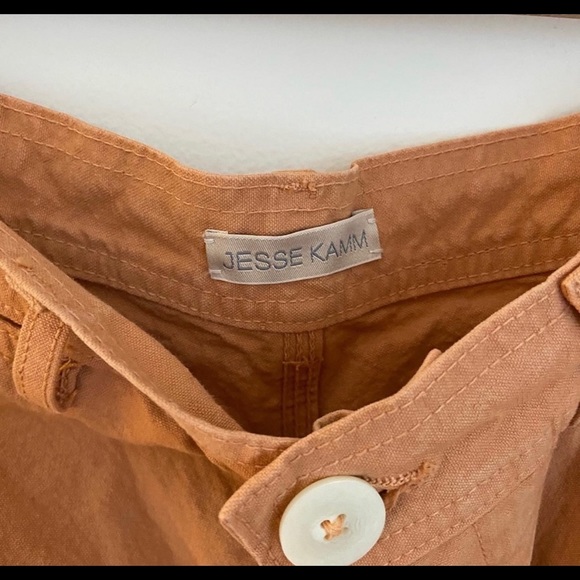 Jesse Kamm sailor pants in peach. Size is 10 but they fit like a 8. - Picture 3 of 4